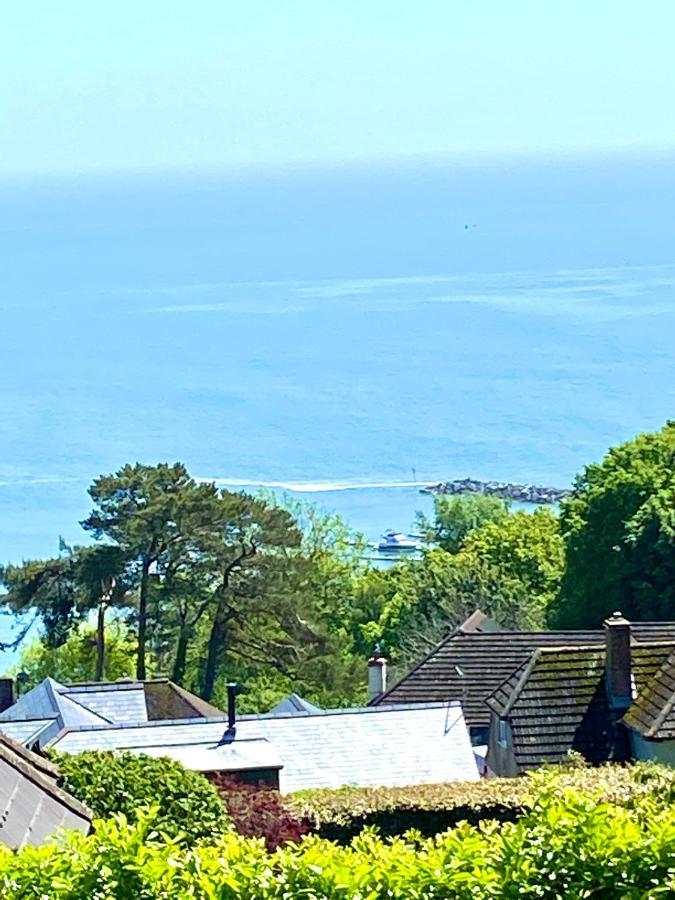 One Of The Best Properties In Lyme! Breathtaking Views Across The Whole Bay. 3 Stories With 2 Tier Veranda Around The Property. Sleeps 6 Лайм Риджис Екстериор снимка